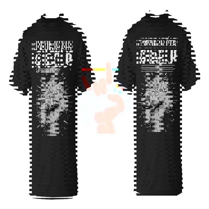 Gaming Konsole Zockenideospiel Gamer Geburtstag Geschenk T-Shirt