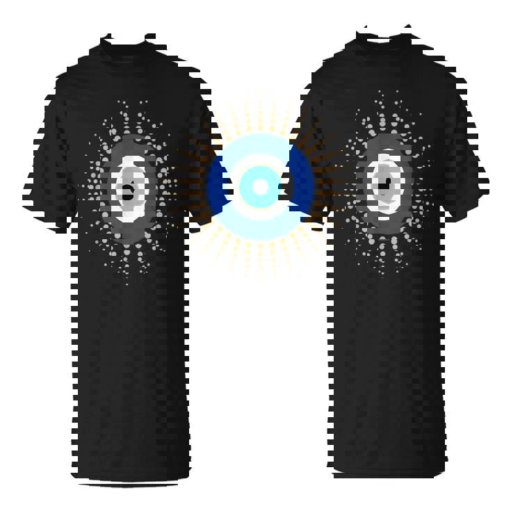 Grec Mauvais Oeil Grèce Mauvais Œil Turc Protection Soleil T-Shirt