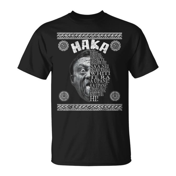 Haka Fans Maori Warrior New Zealand Rugby T-Shirt