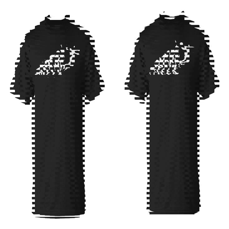 Handball Evolution Fun Handball Player Handballer T-Shirt