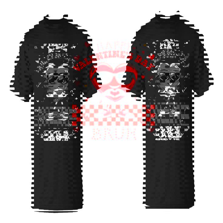 Happy Valentines Day Bruh Love Valentine Heart Girls Boys T-Shirt
