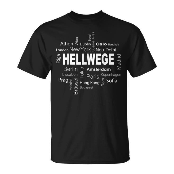 Hellwege New York Berlin Hellwege Meine Hauptstadt T-Shirt