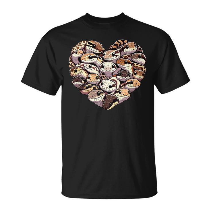 Hognose Snake Lover Puff Adder Snakes T-Shirt