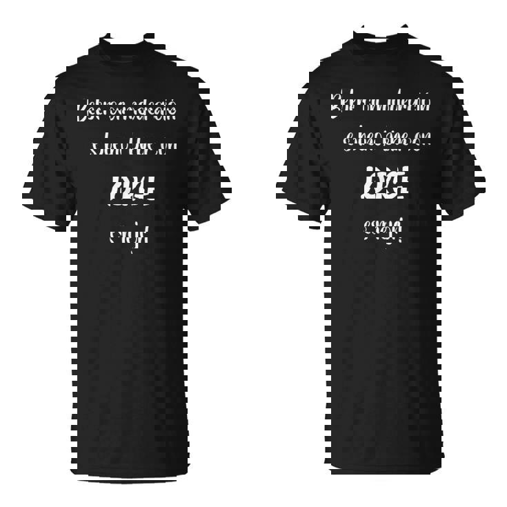 Hombre Beber Con Moderación Es Bueno Beber Con Jorge Camiseta unisex