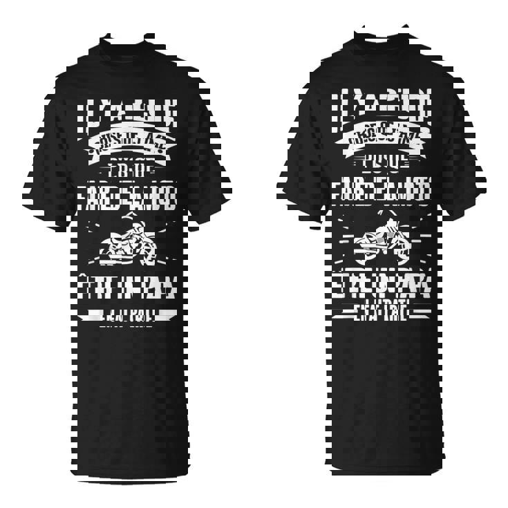 Idee Originale Pour Papa Motard Fan De Moto Humour Noël T-Shirt