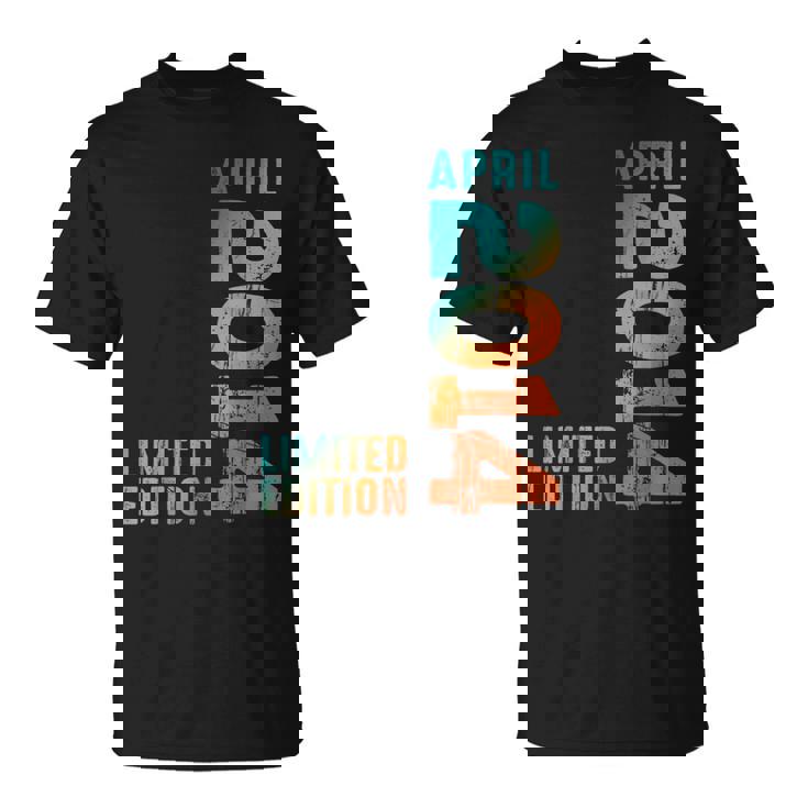 Impresionante Edición Limitada Abril 2014 Retro 2014Intage 2014 Camiseta unisex