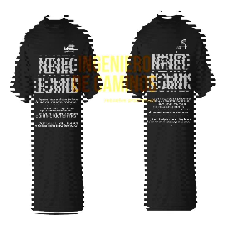 Ingeniero De Ruta Definición Ingeniero De Trayectorias Camiseta unisex