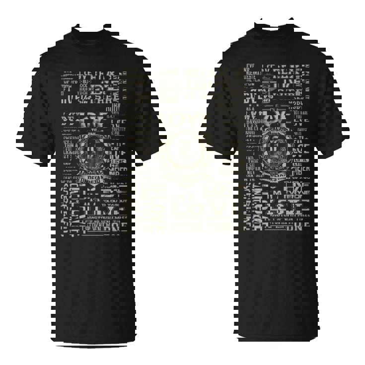 It's A Love Thing Love Name T-Shirt