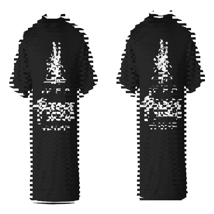 It's a Pisces Thing Pisces Birthday Palm Reading T-Shirt