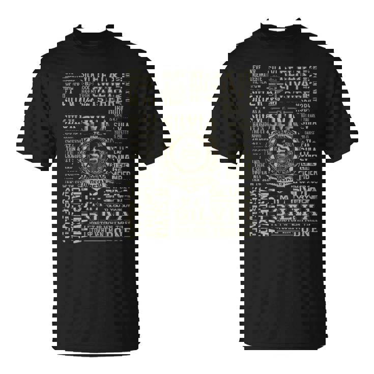 It's A Silvia Thing Silvia Name T-Shirt