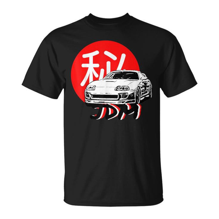 Jdm Cars Motorsport Supra Jdm Coche Motorsport Idea De Regalo Camiseta unisex