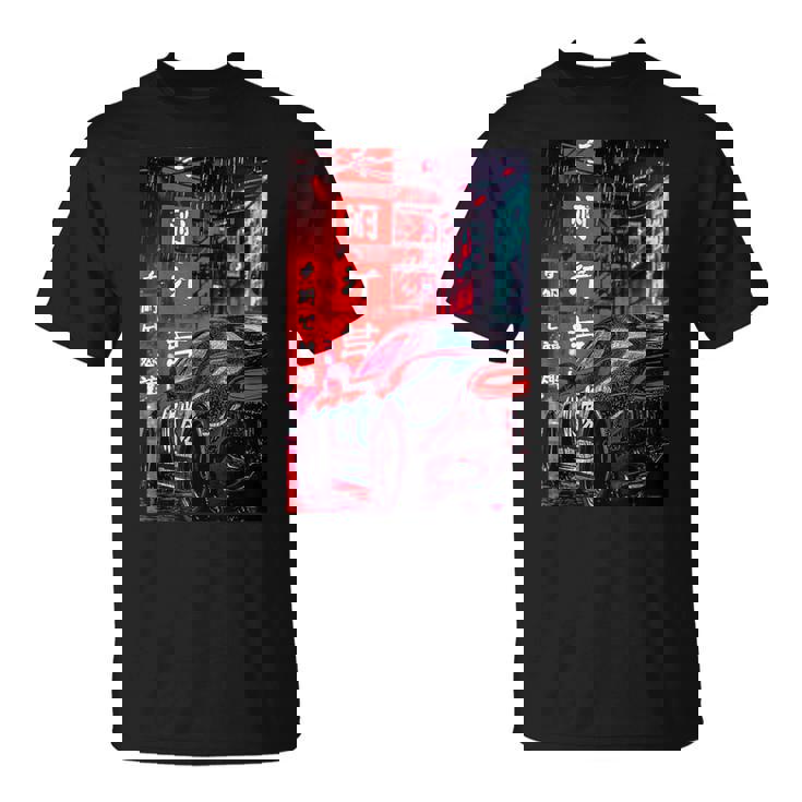 Jdm Japón Drifting Racing Tuning Sport Car Tokio Drift Camiseta unisex