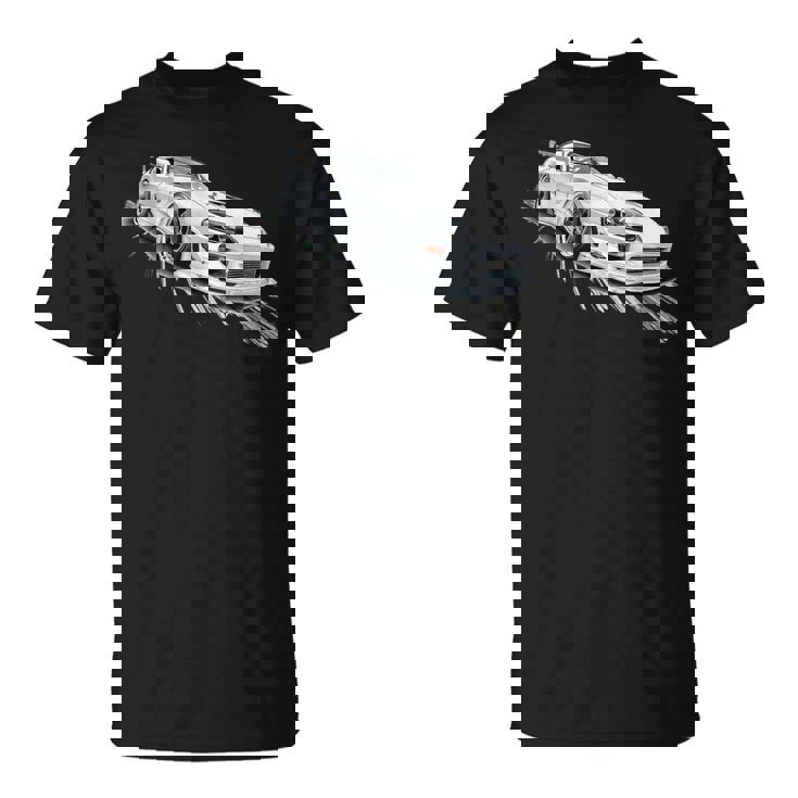 Jdm Supra Drift Automoción Coche Deportivo Tuning Deportes Camiseta unisex