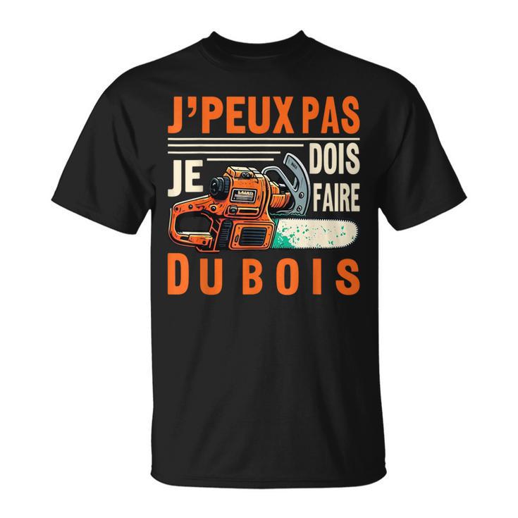 T-shirt Gildan 5000 Logo Forestier, Homme, 100% Coton, Solide, Taille S-5XL