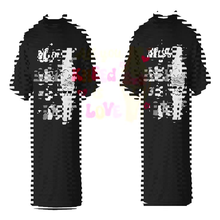 All You Kneed Is Love Valentine Nurse Orthopedic Surgeon T-Shirt