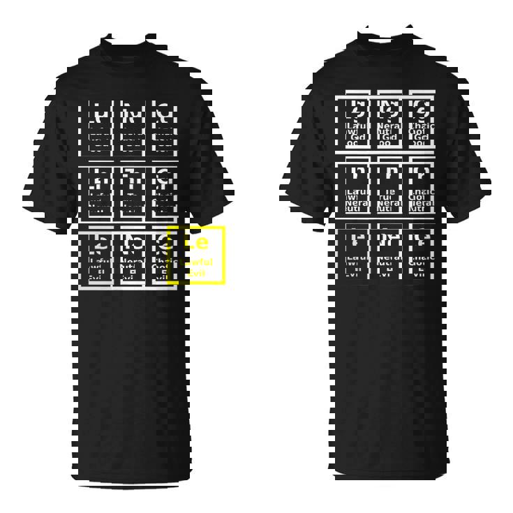 Lawful Evil Alignment Roleplaying T-Shirt