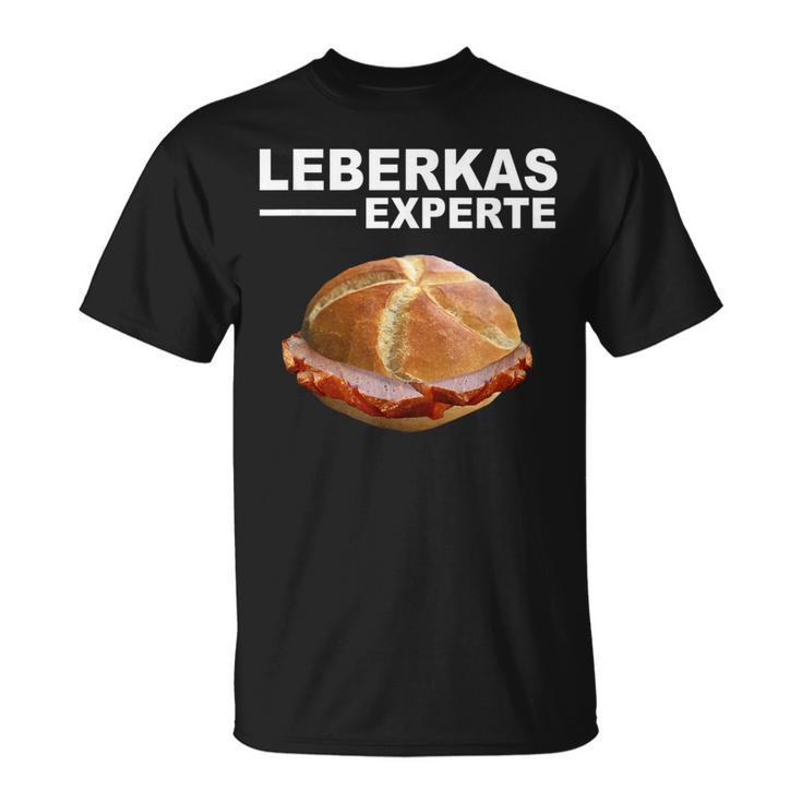 Leberkäse Leberkas Experte Bayern Leberkassemmel T-Shirt