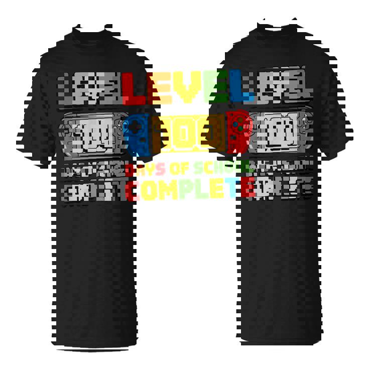 Level 100 Days Of School Complete Happy 100Th Day Of School T-Shirt