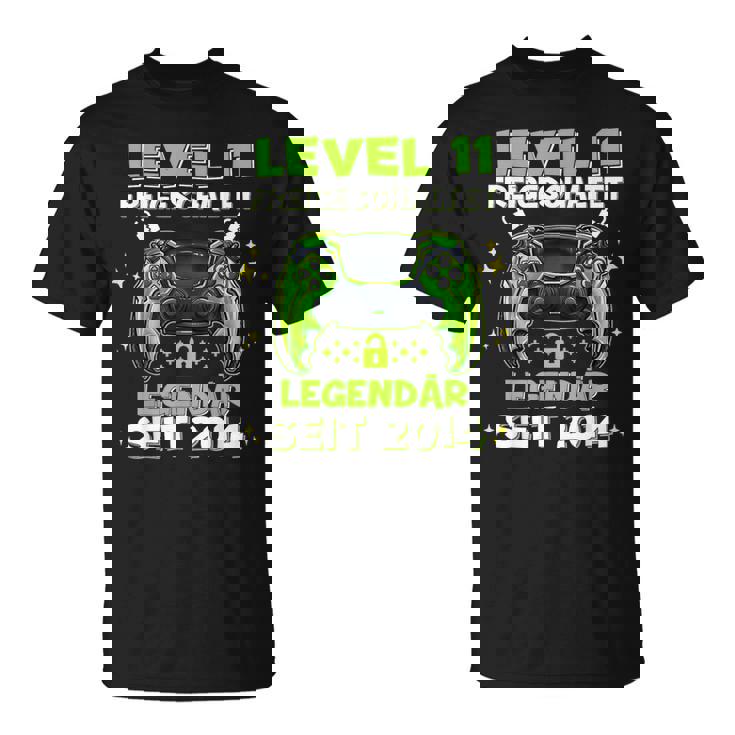 Level 11 Years Birthday Young Gamer 2014 Birthday T-Shirt