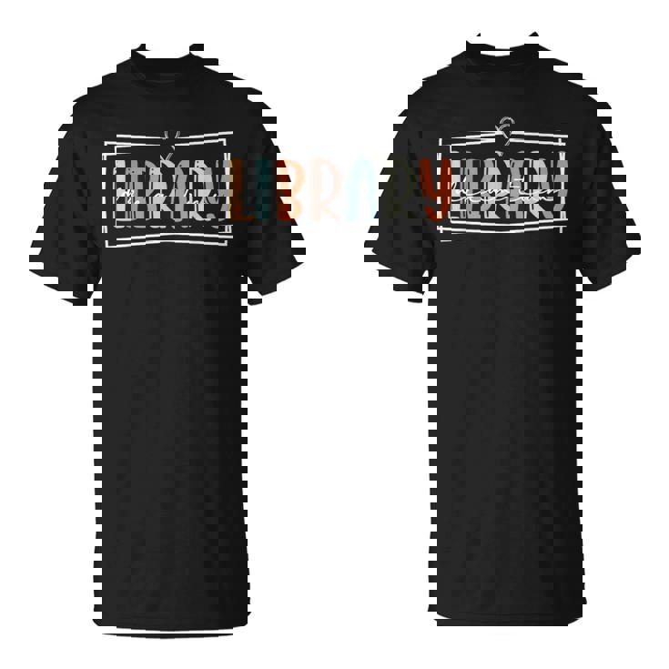 Library Dream Team Librarian Library Squad Crew Coac T-Shirt