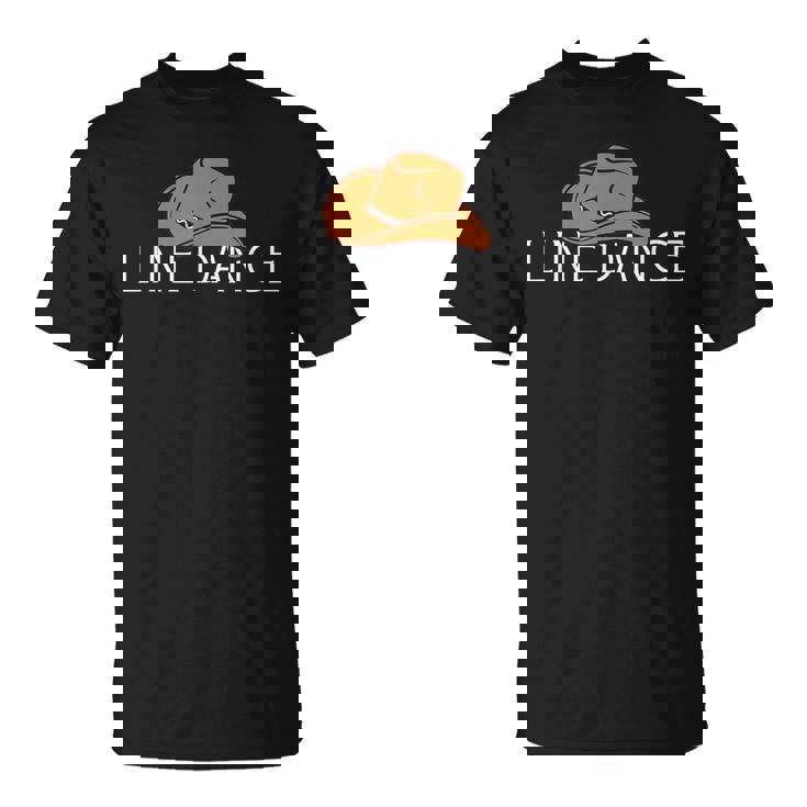 Line Dance Chapeau De Cowboy Country Music Line Dancer T-Shirt
