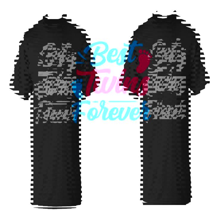 Los Mejores Gemelos Para Siempre Twin Sarcástico Humor Camiseta unisex