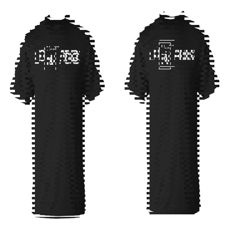 Los Odio A Todos Lo Na A Todos Lo Sodio A Todos Camiseta unisex