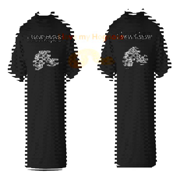 I Love My Hognose Snake Tshirt Western Hognose Tee T-Shirt
