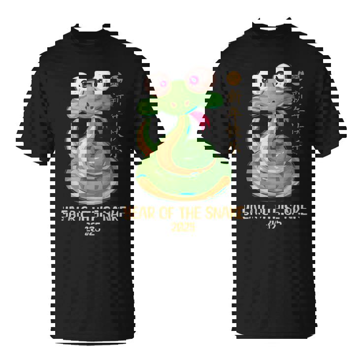 Lunar New Year 2025 Happy Chinese New Year Of The Snake T-Shirt