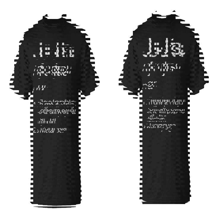 Lustige Bjj Definición De Jiu-Jitsu Brasileño Camiseta unisex