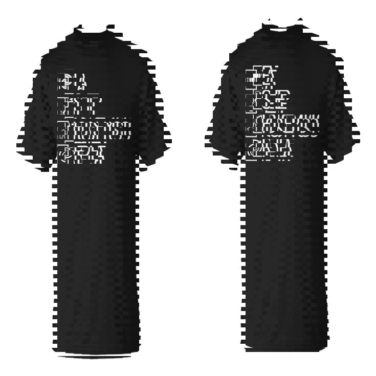 Mangez La Musique De Dortoir Edm Dj House Music T-Shirt