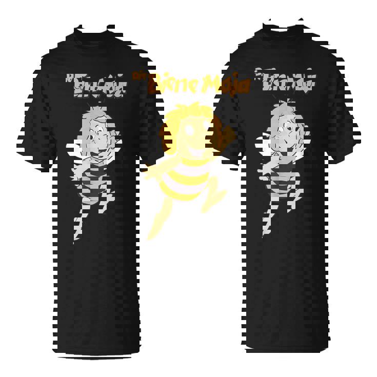 Maya L'abeille Retro Motif Dessin Animé Série Télévisée Logo T