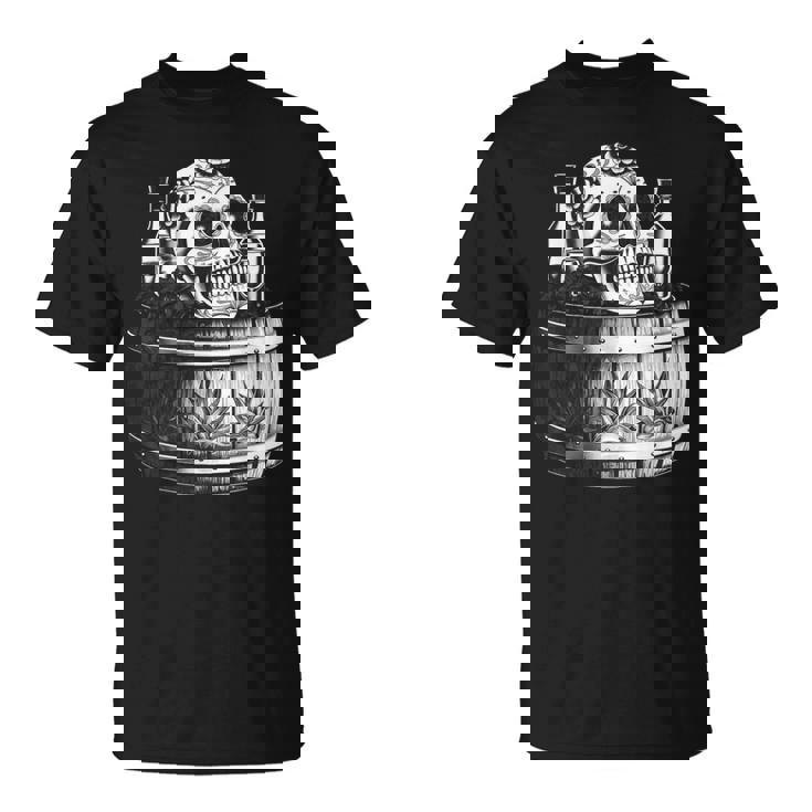 Mexico Vintage Skeleton Tequila Dia De Los Muertos Mexican T-Shirt