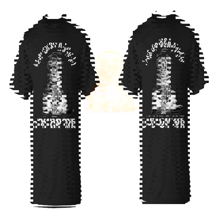 Mike Echo Oscar Whiskey Ham Radio Cat T-Shirt