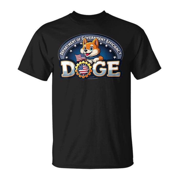 Ministry Of Government Efficiency DOGE Elon T-Shirt