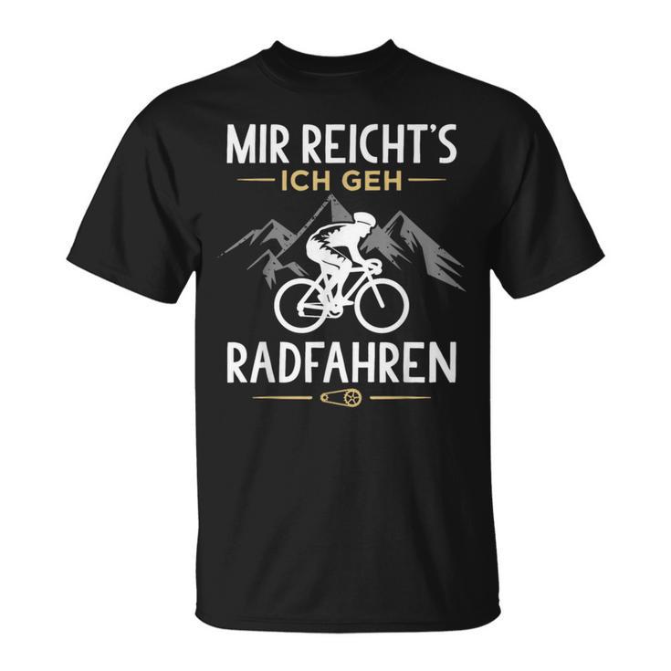 Mir Reichts Ich Geh Cycling Bicycle T-Shirt