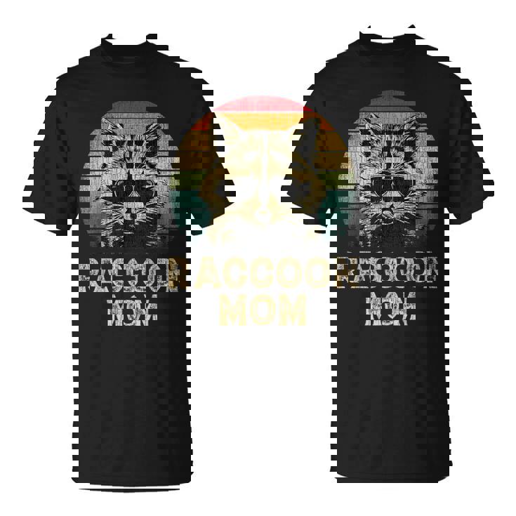Mom's Raccoon Love - Vintage Mother's Day T-Shirt for Raccoon Lovers