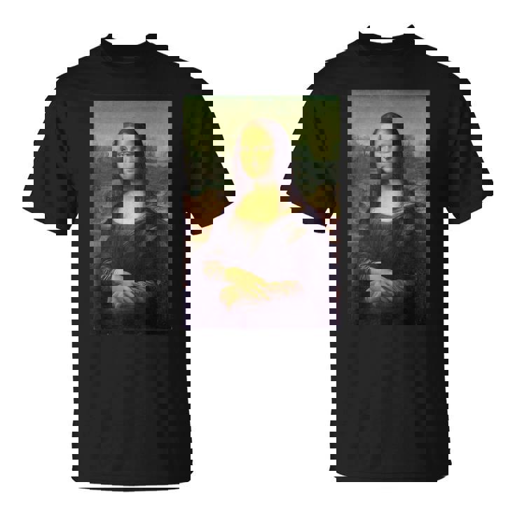 Mona Lisa Leonardo Dainci Historia Del Arte Arte Renacimiento Camiseta unisex