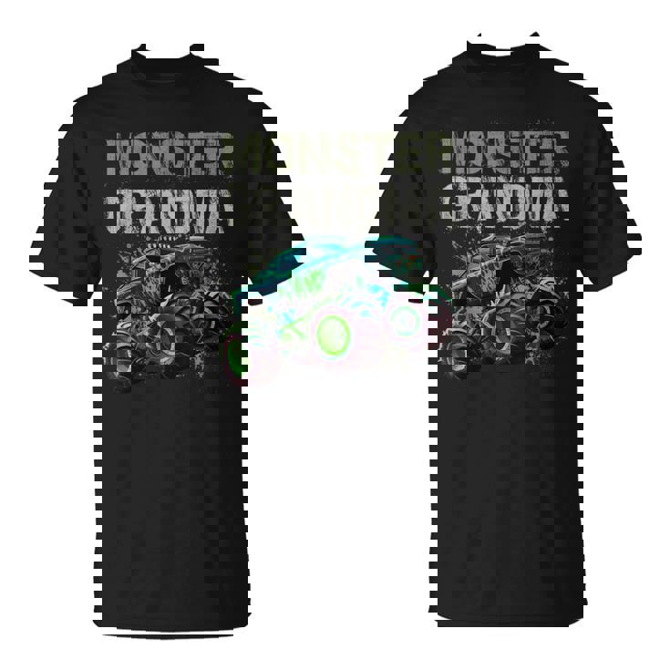 Monster Truck Grandma Family Matching Monster Truck Lovers T-Shirt