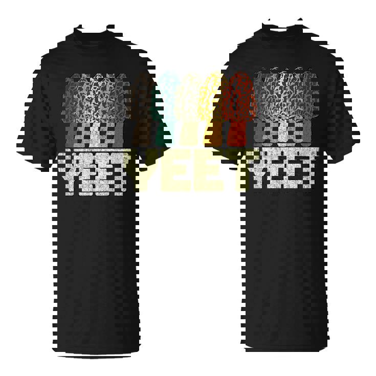 Morel Mushroom Yeet Jouet Amusant Pour Chasseurs De Champignons T-Shirt