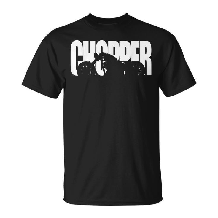 Motorcycle Chopper For Motorcyclists S T-Shirt