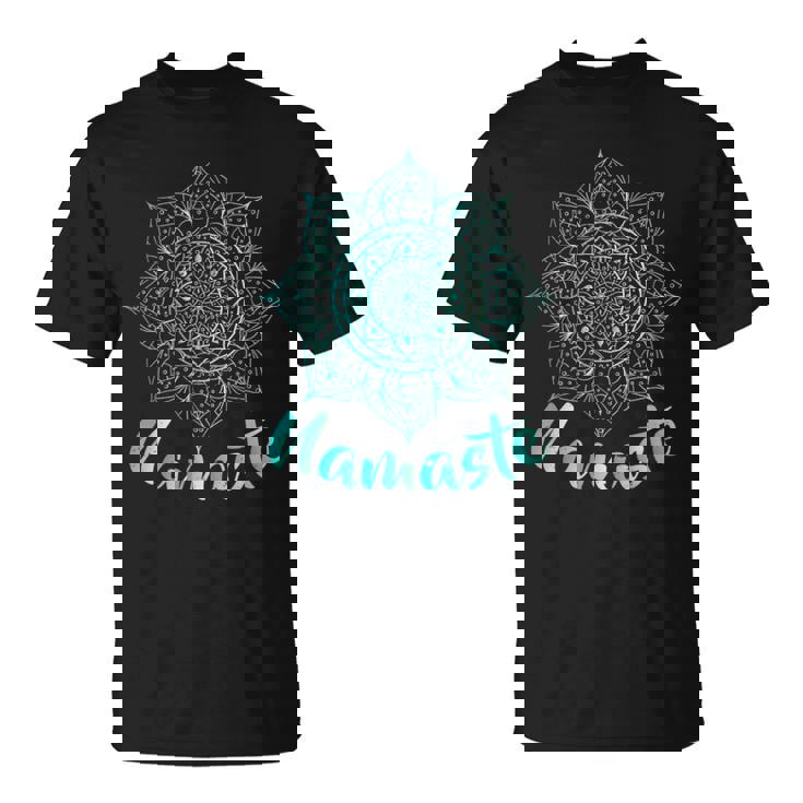 Namaste Lotus Flower Spiritual Yoga Om Camiseta unisex