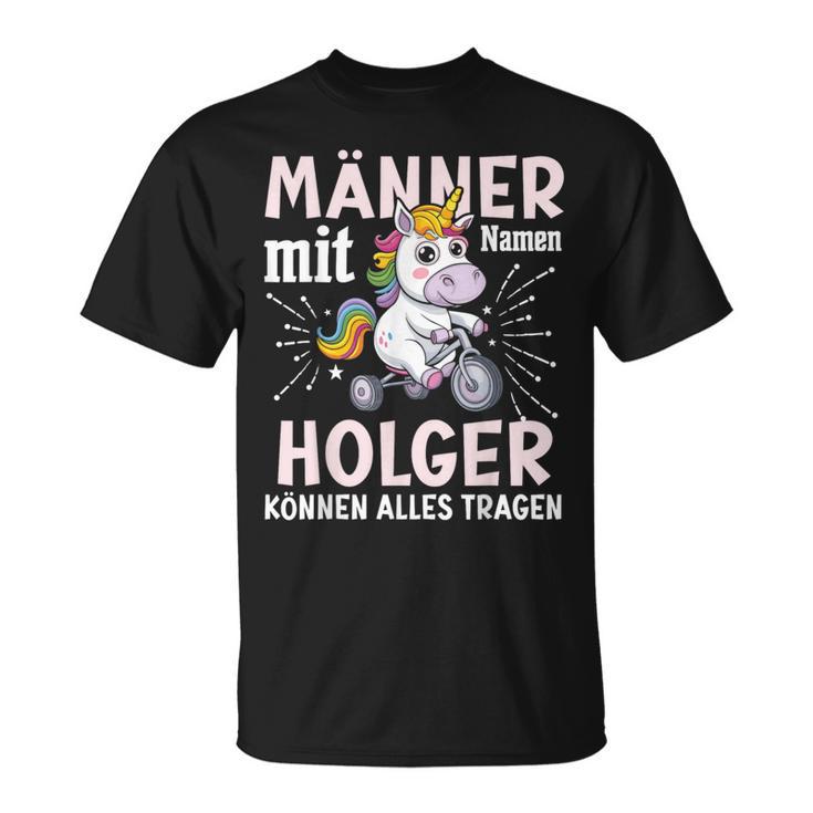 Name Holger Birthday Saying First Name Holger T-Shirt