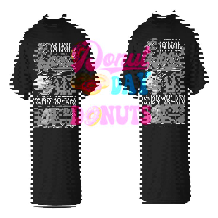 National Donut Day Doughnut Food Lover Boys Girls T-Shirt