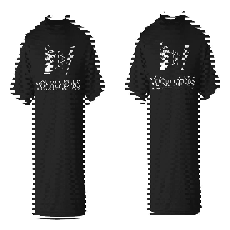 No Pasarás La Camisa De Regalo De Diodo De Ingeniero Electricista Camiseta unisex