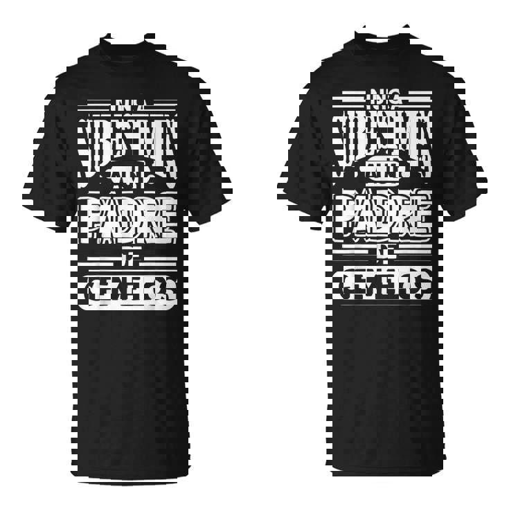 Nunca Subestimes A Un Padre De Gemelos Papá Mellizos Camiseta unisex