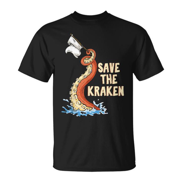 Octopus Save The Kraken T-Shirt