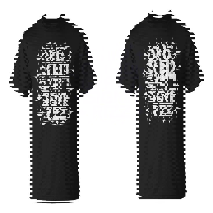 Ohio Skibidi Gyatt Sigma Rizz Rizzler Toilet Meme T-Shirt - Thegiftio