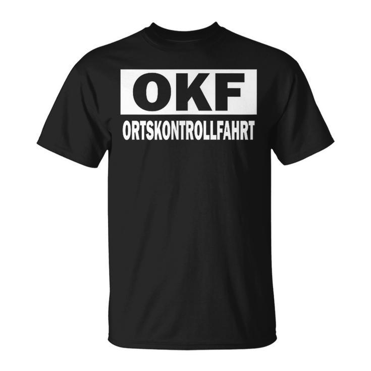 Okfintage Ortskontrolle T-Shirt