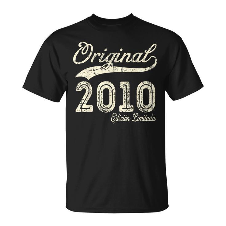 Original 2010 15 Años Cumpleaños Fabricado En 2010 Camiseta unisex